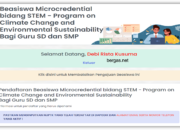 Kesempatan Emas!!Beasiswa Non-Gelar Microcredential STEM Kemendikbud Untuk Guru SD dan SMP